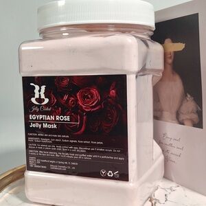 Egyptian Rose Jelly Mask for Spa Salon and DIY Skincare at Home